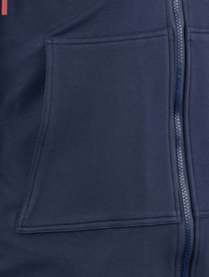 Kiton Blue Cotton Ea Sweatshirt Umbi