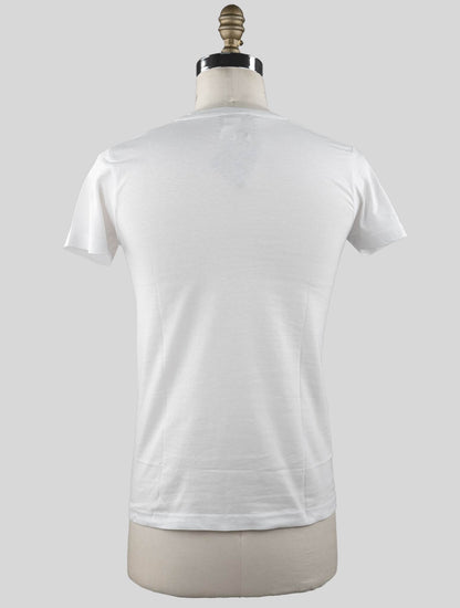 Sartorio NapoliホワイトコットンスペシャルエディションTシャツ