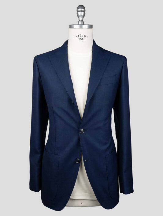 Sartorio Napoli Blue Virgin Wool Suit