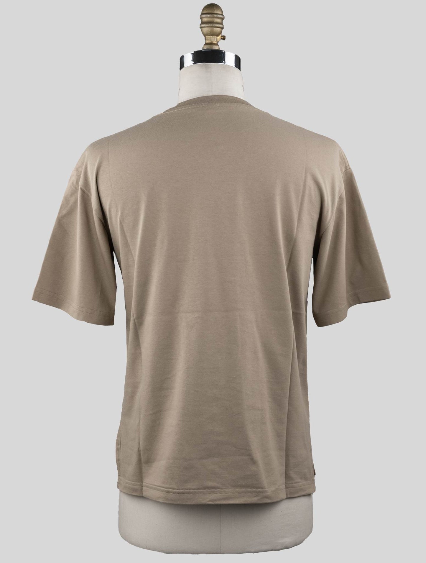 Kiton Beige Cotton T-shirt