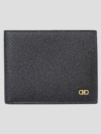 Ferragamo Black Leather Wallet