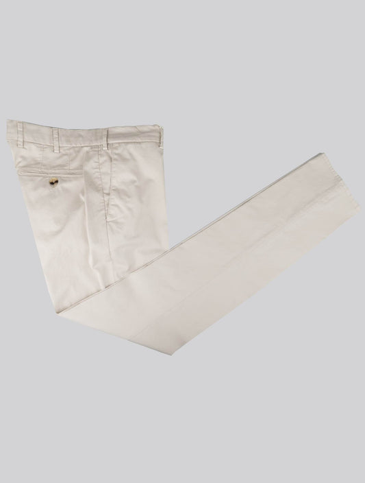 Brunello Cucinelli Pantalon en coton beige clair