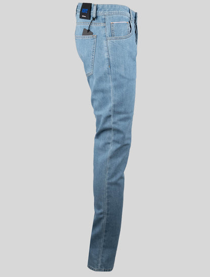 KNT Kiton lyseblå bomull pe jeans