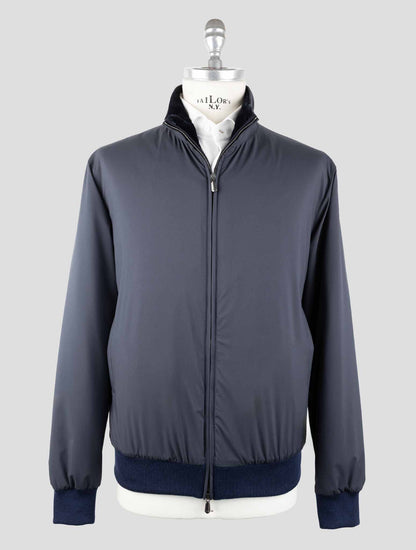 체사레 아톨리니 블루 플롬 밍크 모피 코트