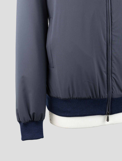 체사레 아톨리니 블루 플롬 밍크 모피 코트