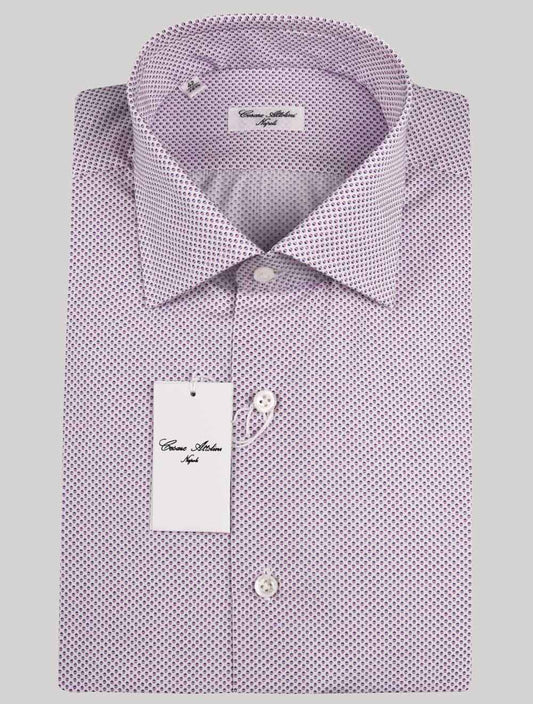 Cesare Attolini daudzkrāsains kokvilnas krekls