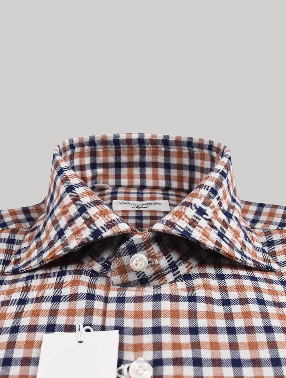 Camisa de algodón multicolor Cesare Attolini