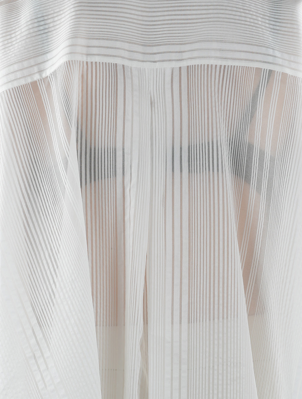 Brunello Cucinelli White Cotton Silk Blusa Shirt Woman