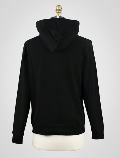 Boss zwarte katoenen hoodie