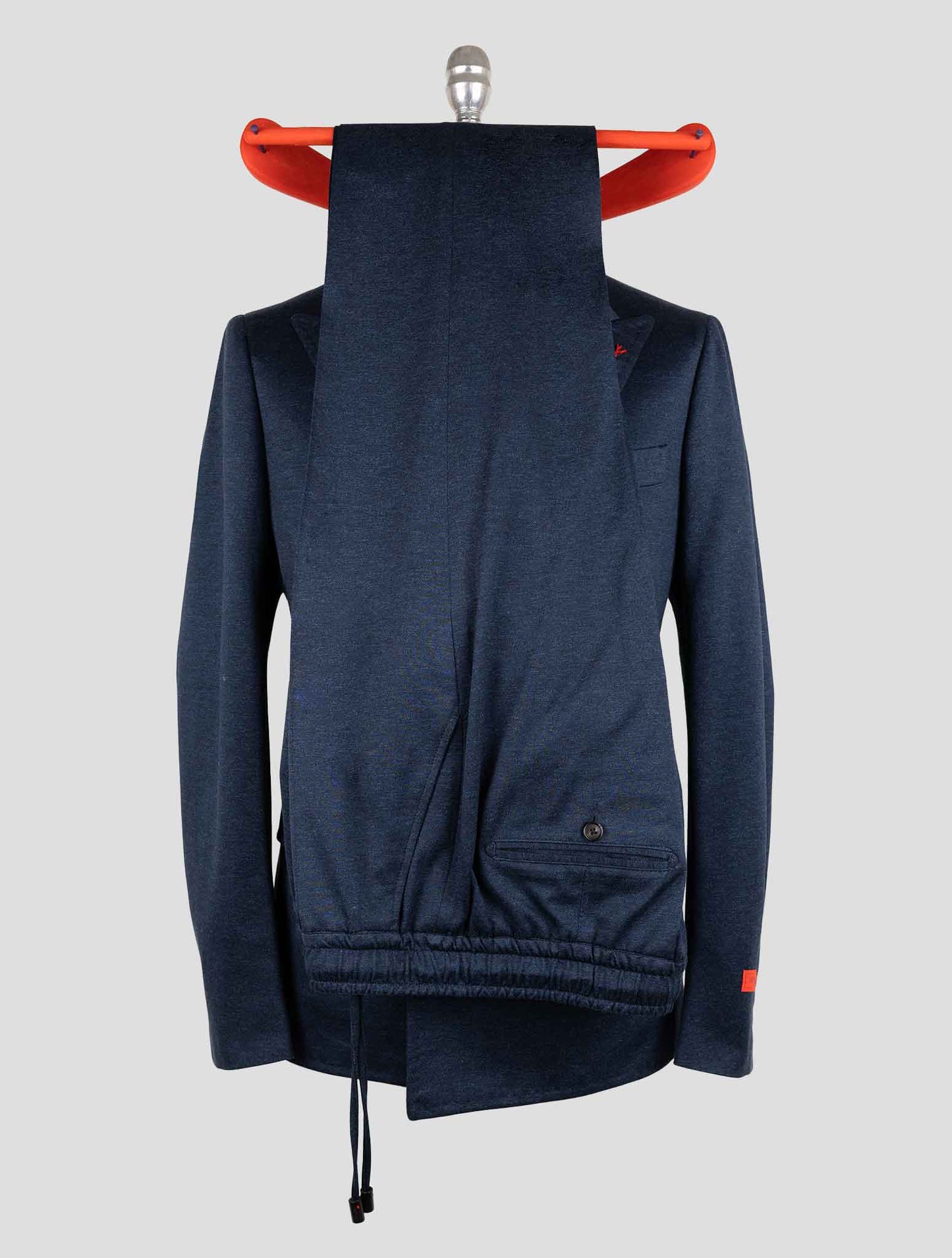 Isaia Blue Cotton Suit