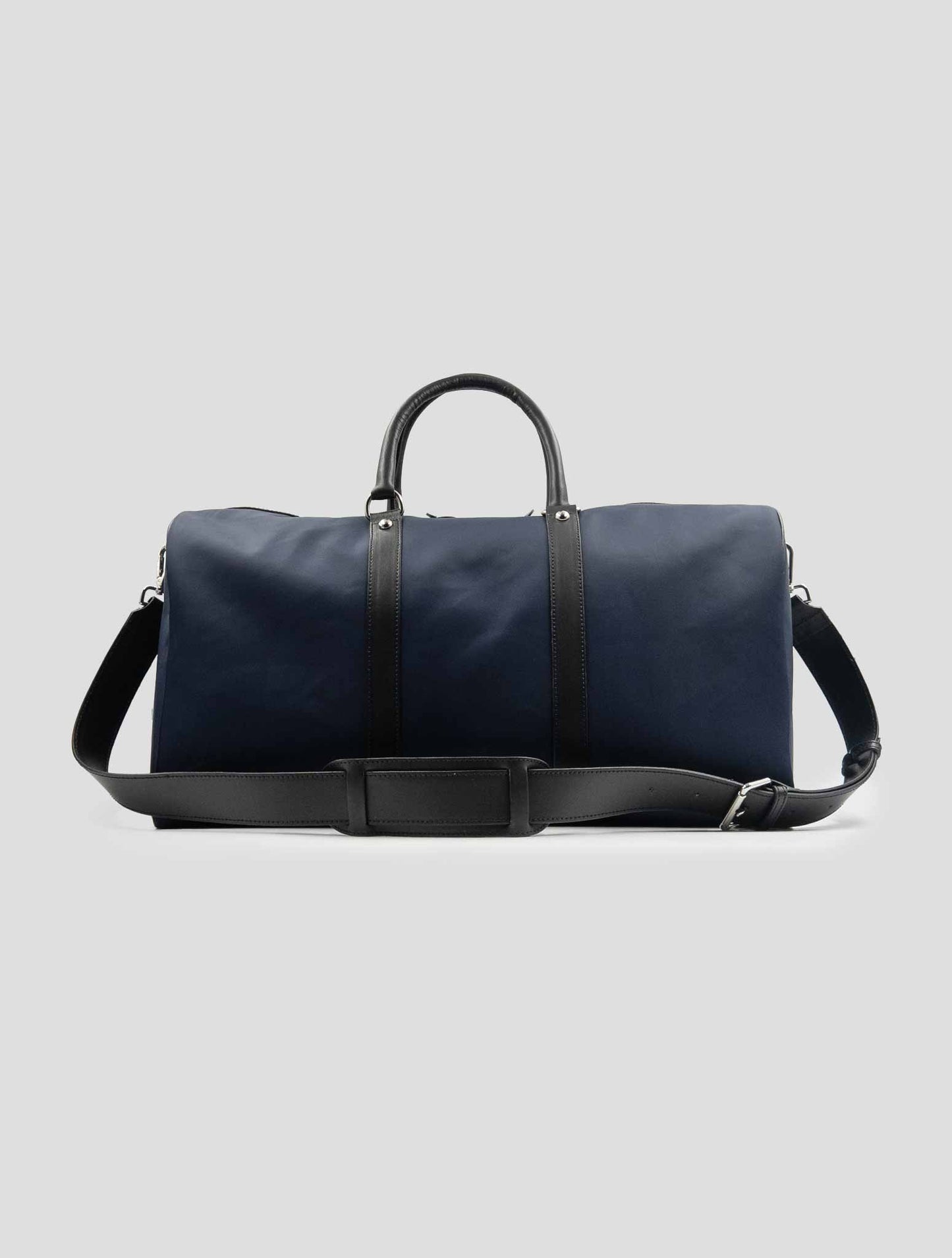 Kiton Blue Pa Pc Leather Travel Bag