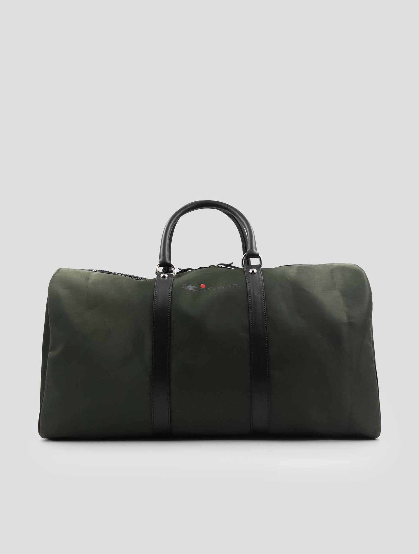 Kiton Green Pa Pc Leather Travel Bag