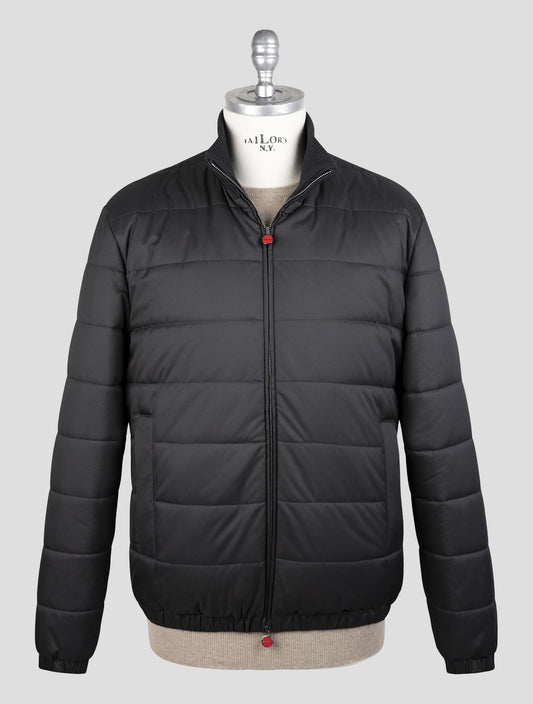 Kiton Black Pl Coat