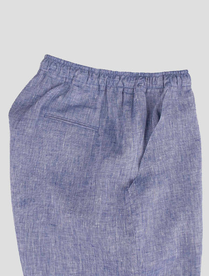 Traje a juego Kiton-azul Mariano y violeta pantalones cortos chándal