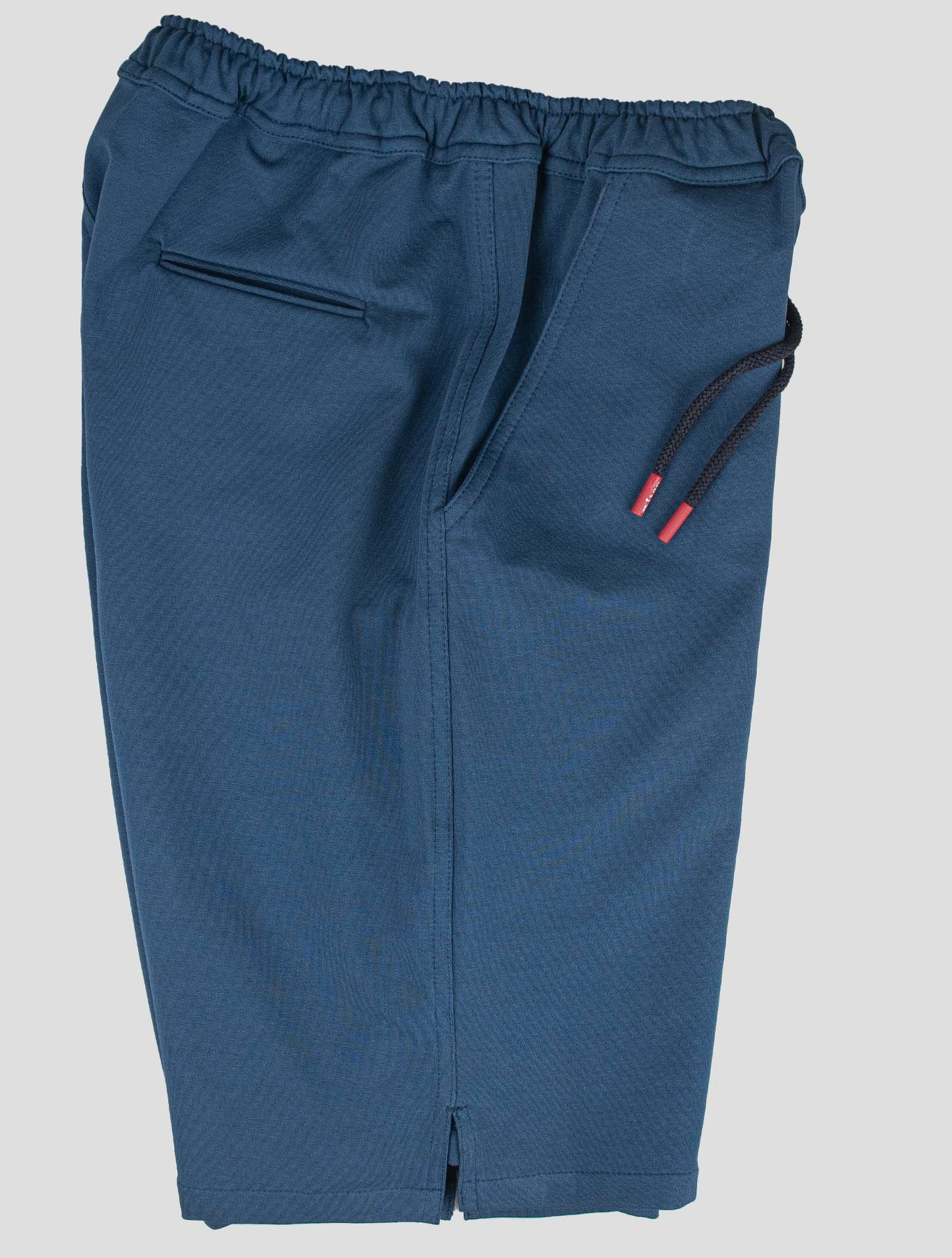 Kiton Matching Outfit - Blue Mariano and Blue Short Pants Tracksuit