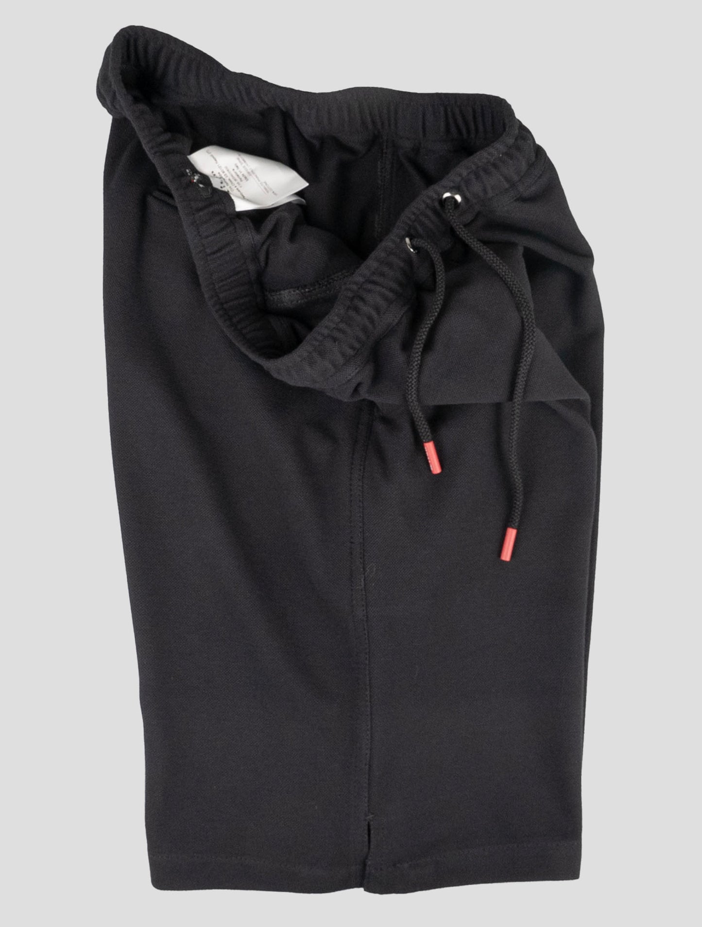 Kiton Matching Outfit-Graue Umbi und schwarze kurze Hosen Trainings anzug
