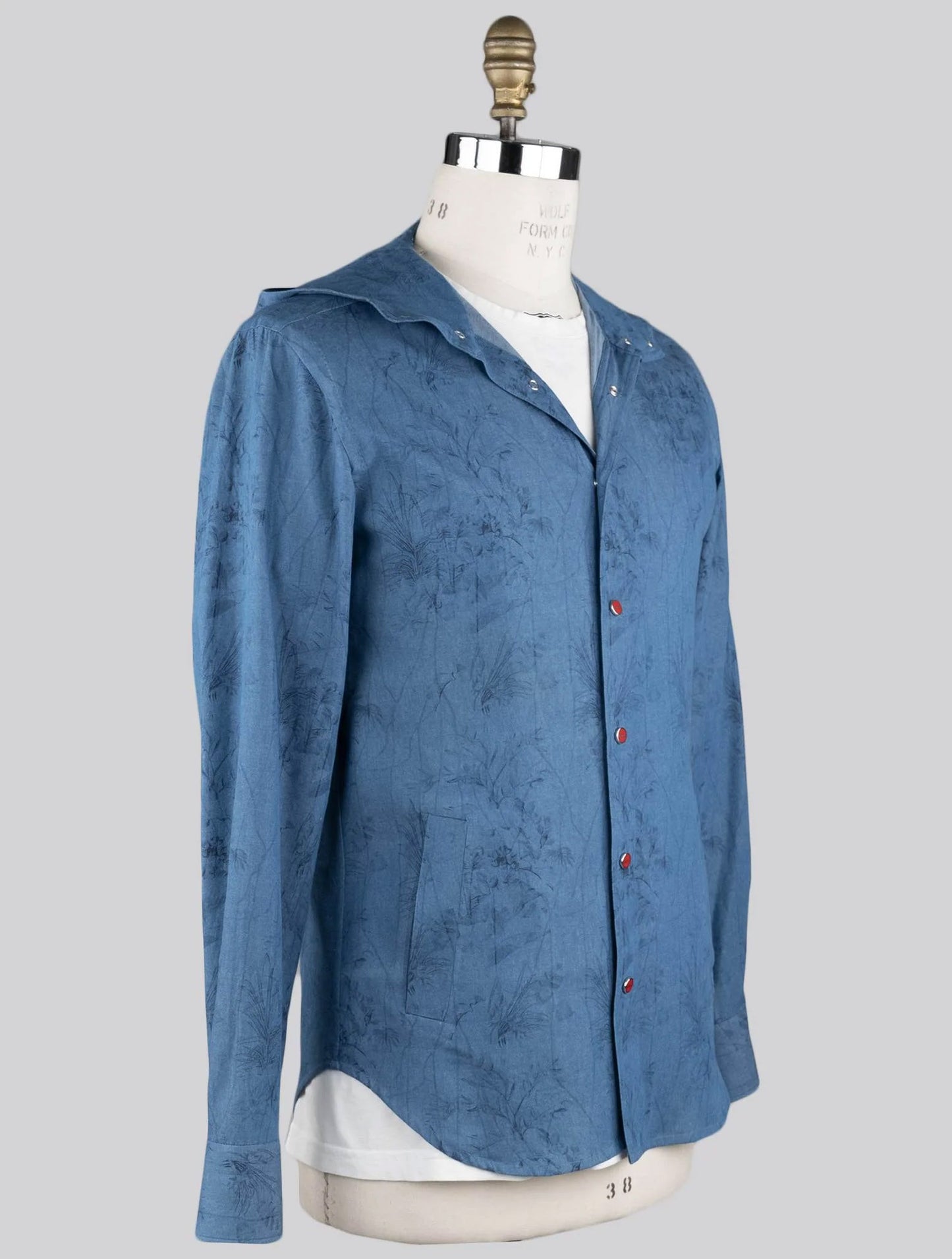 Kiton Matching Outfit-Blaue Mariano und Beige kurze Hosen Trainings anzug