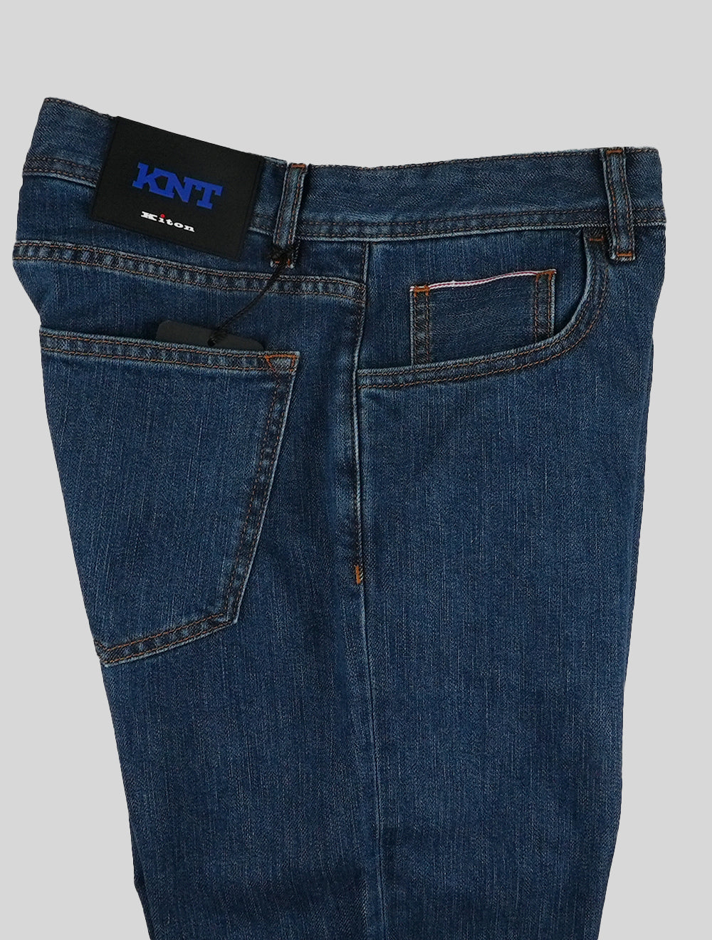 KNT Kiton כחול כותנה Pe ג 'ינס
