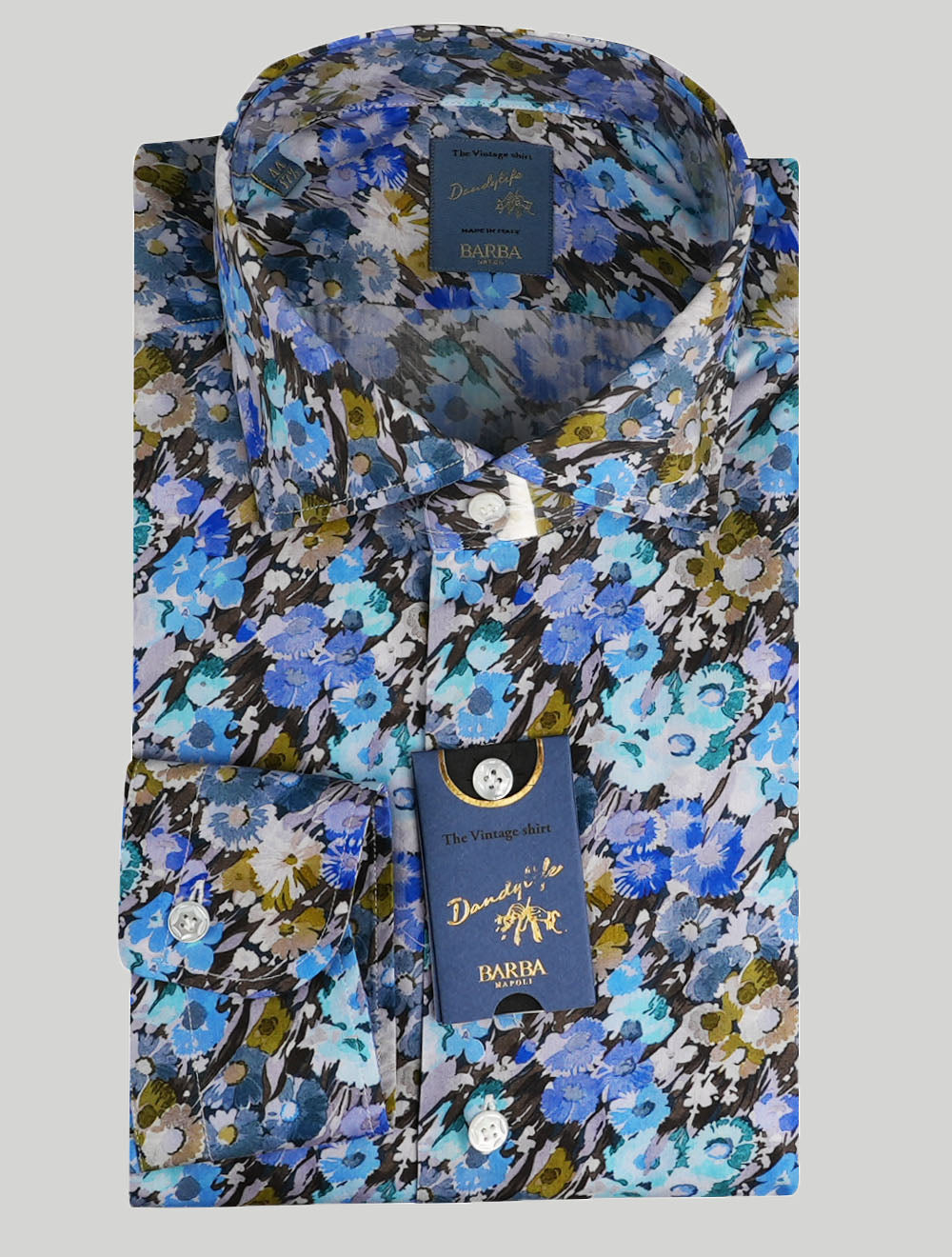Bārdas Napoli daudzkrāsains kokvilnas krekls