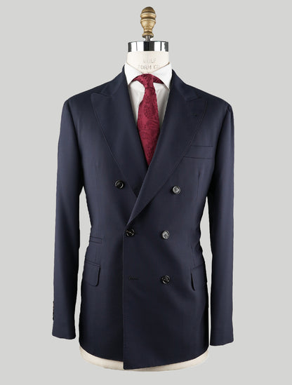Brunello Cucinelli Dark Blue Virgin Wool Suit