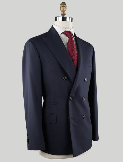 Brunello Cucinelli Dark Blue Virgin Wool Suit