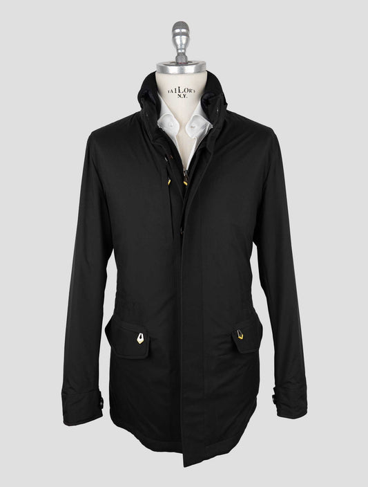 Sartorio Napoli Black Pl Coat