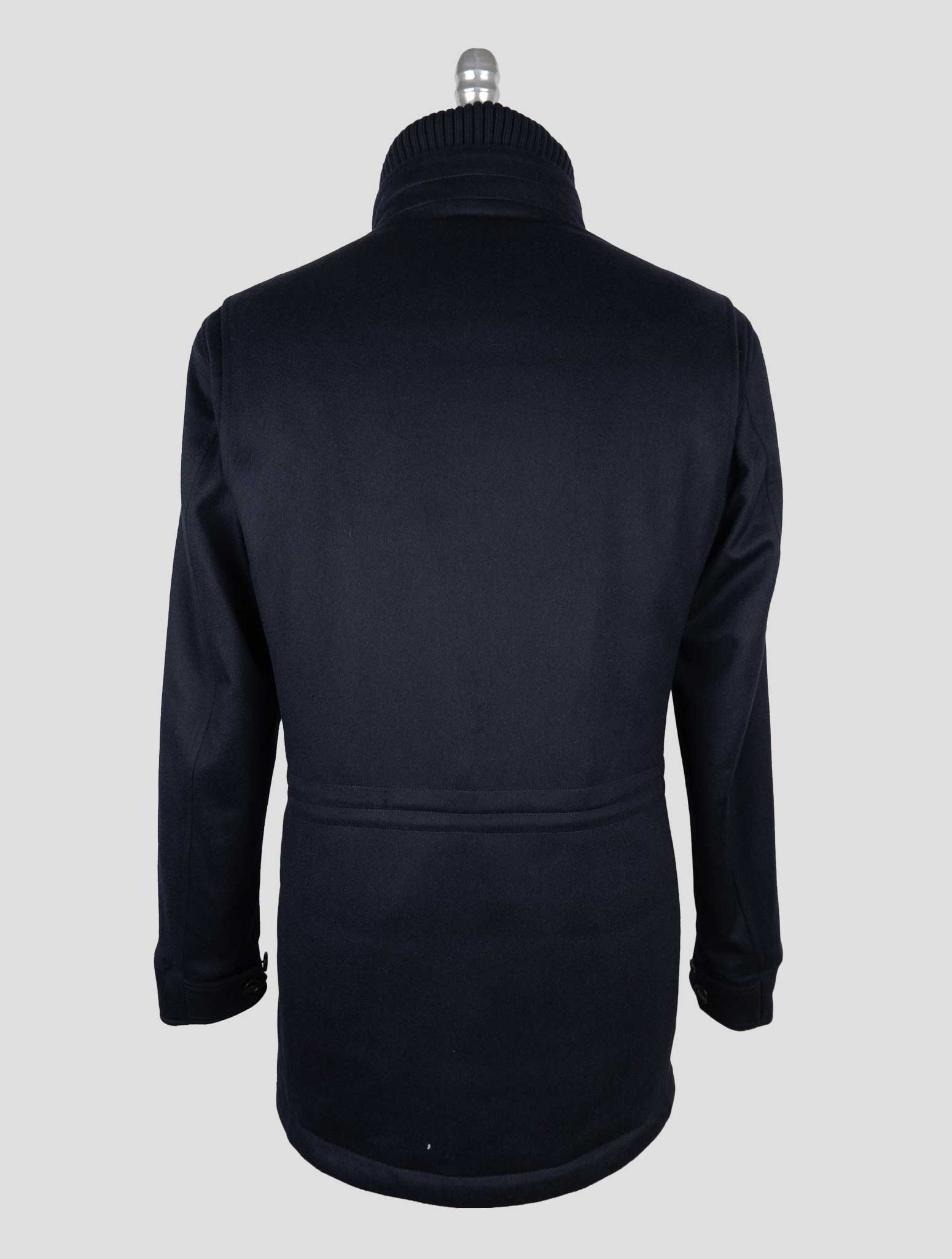 Sartorio Napoli Blue Cashmere Coat – 2Men