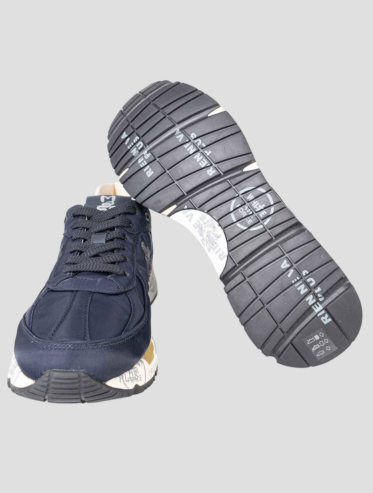 Premiata Blue Pa Pu Sneakers