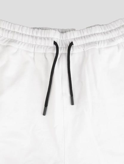Pantalones cortos de algodón blanco KNT Kiton