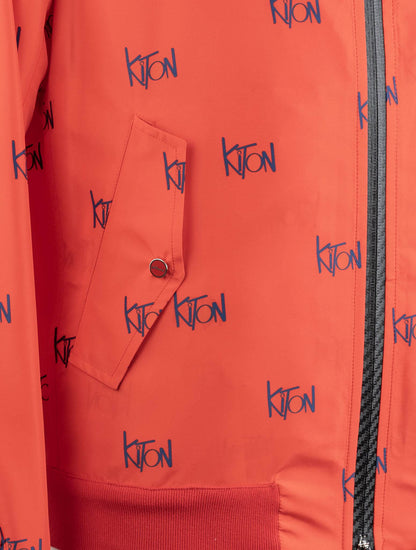 Kiton Orange Pl Coat