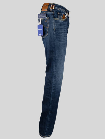 Jacob Cohen Blue Cotton Jeans Edição Limitada