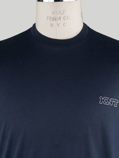 Kiton KNT Blue Cotton T-shirt
