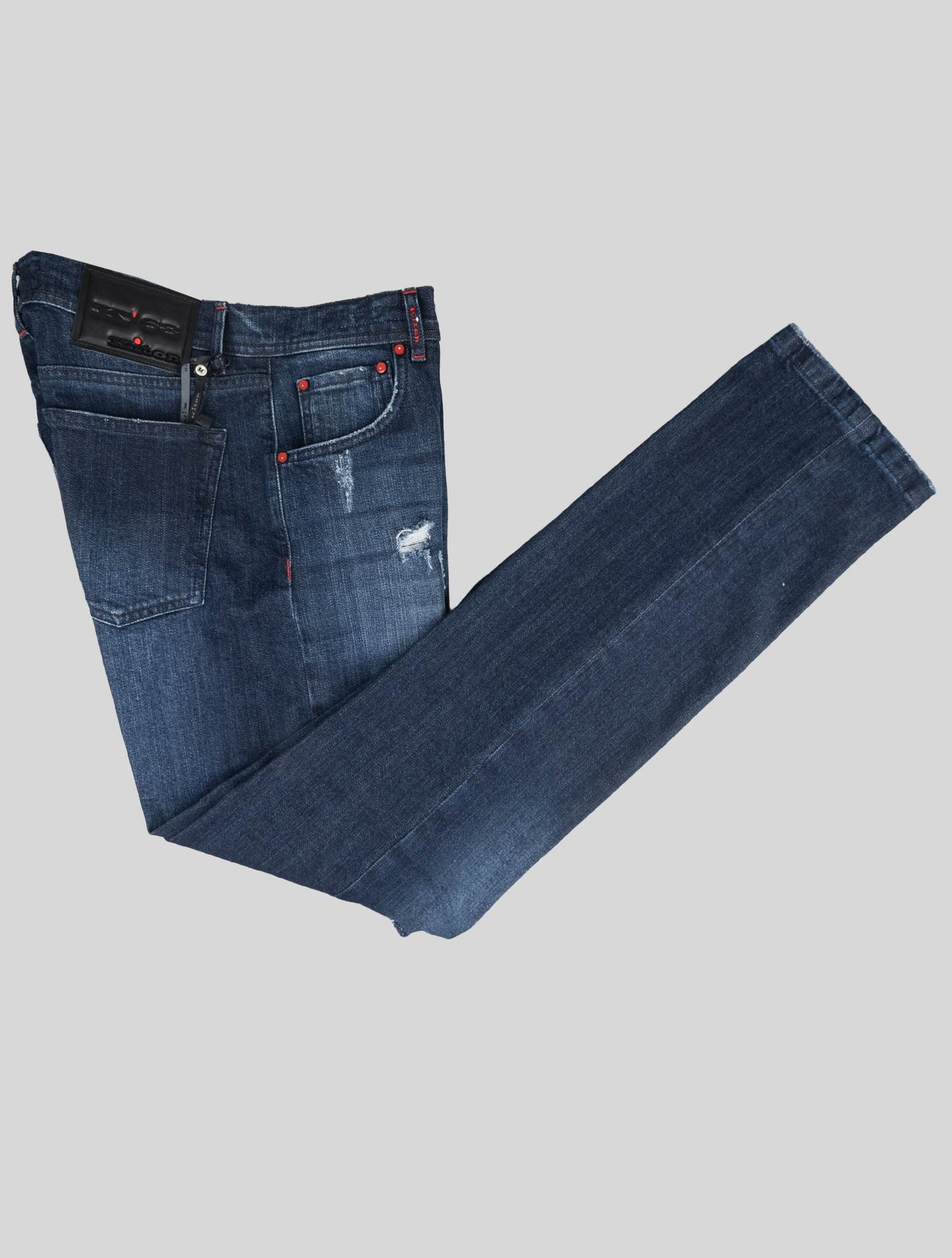 Kiton Blue Cotton Ea Jeans Limited Edition 12 of 22