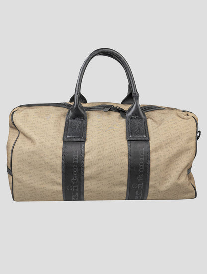 Kiton Green Cotton Pl Travel Bag