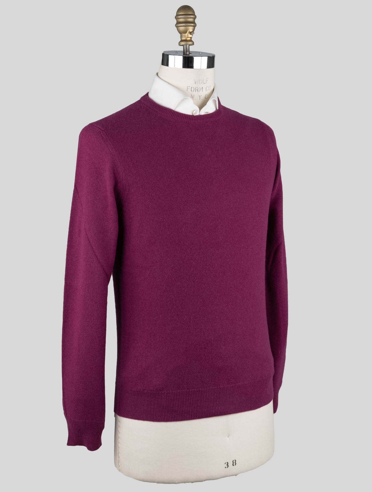 Malo Purple Cashmere Sweater Crewneck