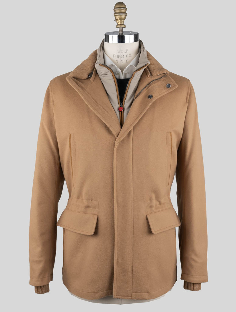 Kiton Beige Vicuña Coat