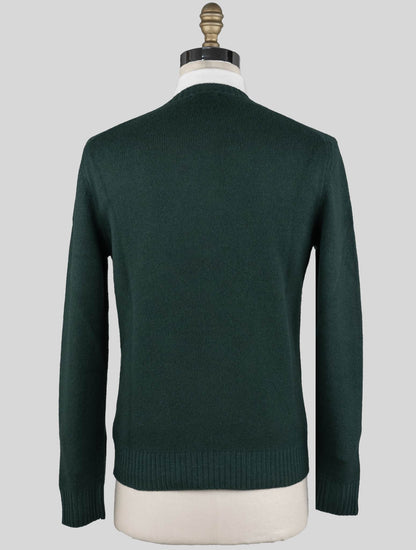 Malo Green Jomfru Uld Sweater Crewneck