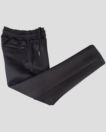 KNT Kiton Black Viscose Ea Pants