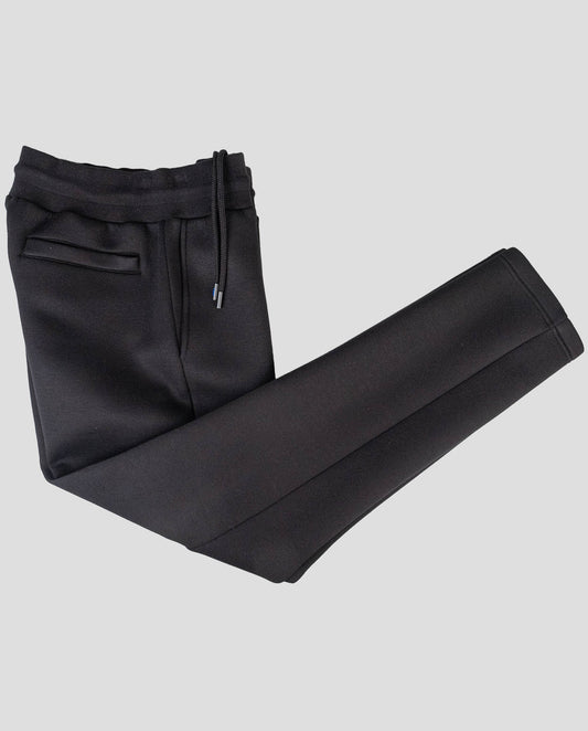 KNT Pantalon Kiton en Viscose Noir Ea