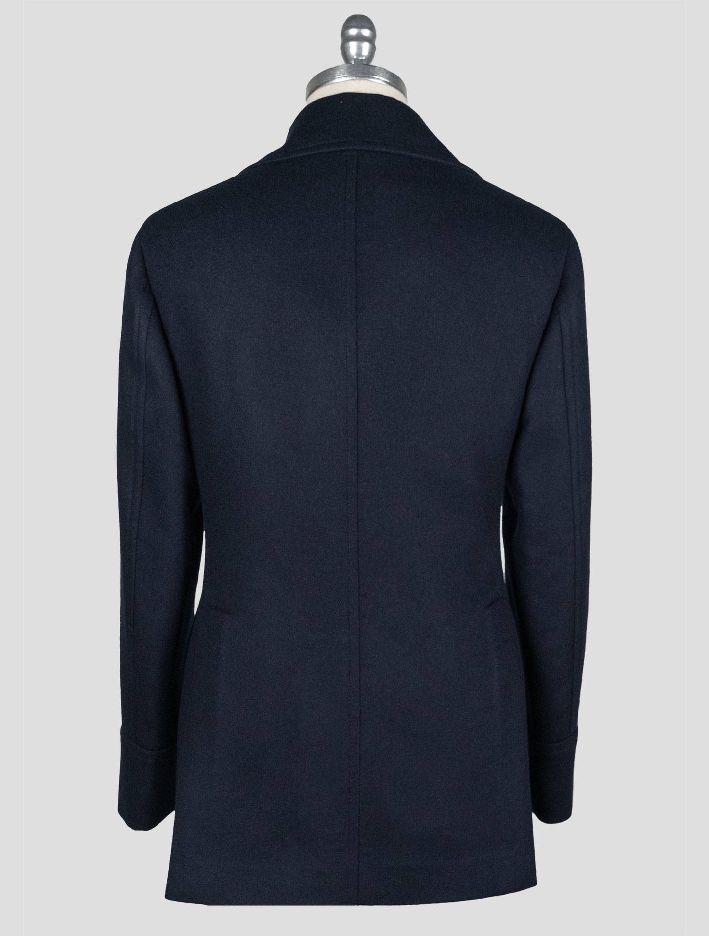 Brunello Cucinelli Dark Blue Wool Coat