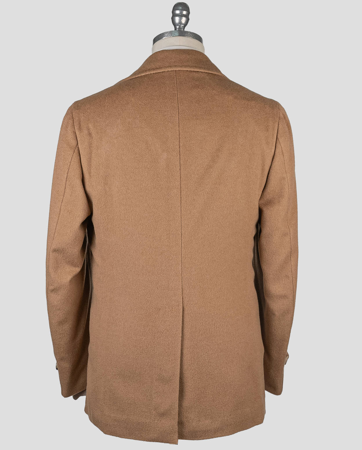 Isaia Brown Cashmere Coat