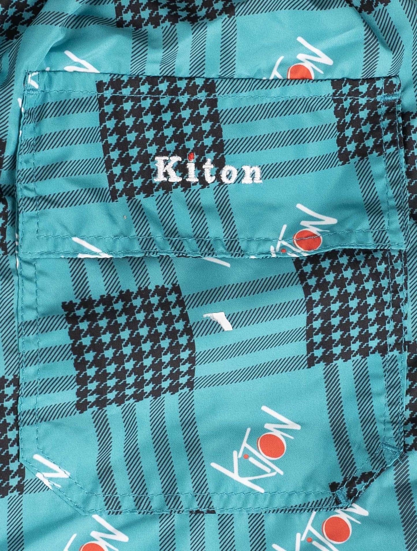 Kiton多色Pl泳裤
