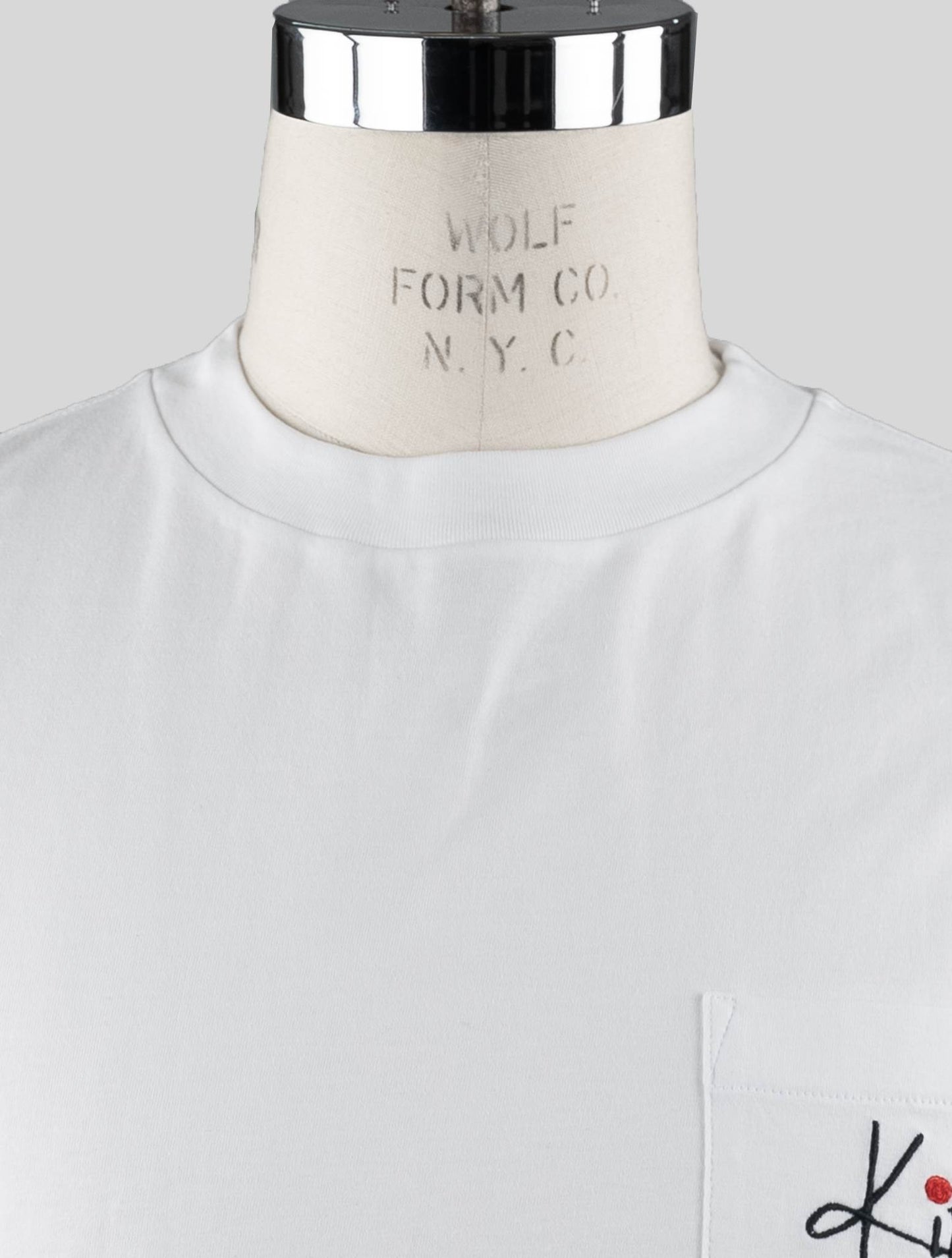 Kiton Hvid bomuld T-shirt