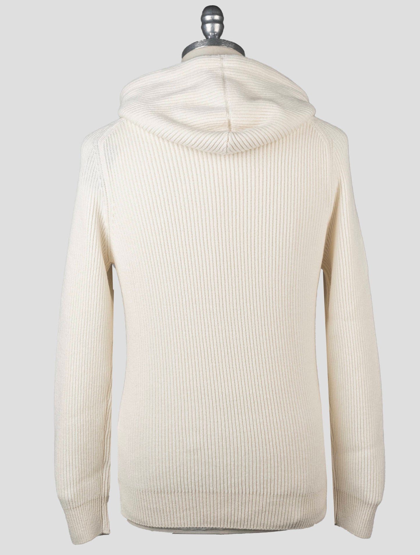 Gran Sasso White Cashmere Sweater