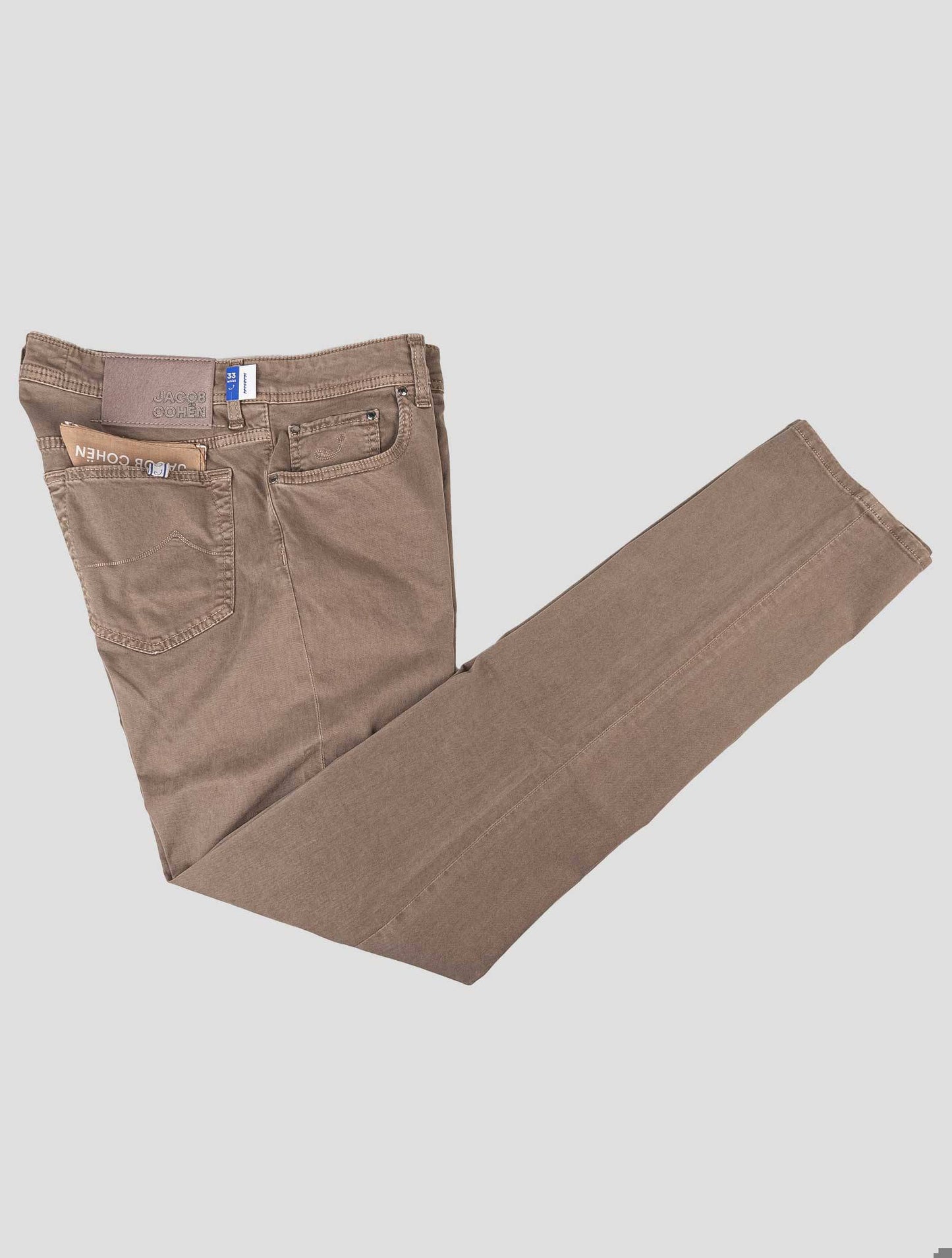 Jacob Cohen Taupe Cotton Ea Jeans