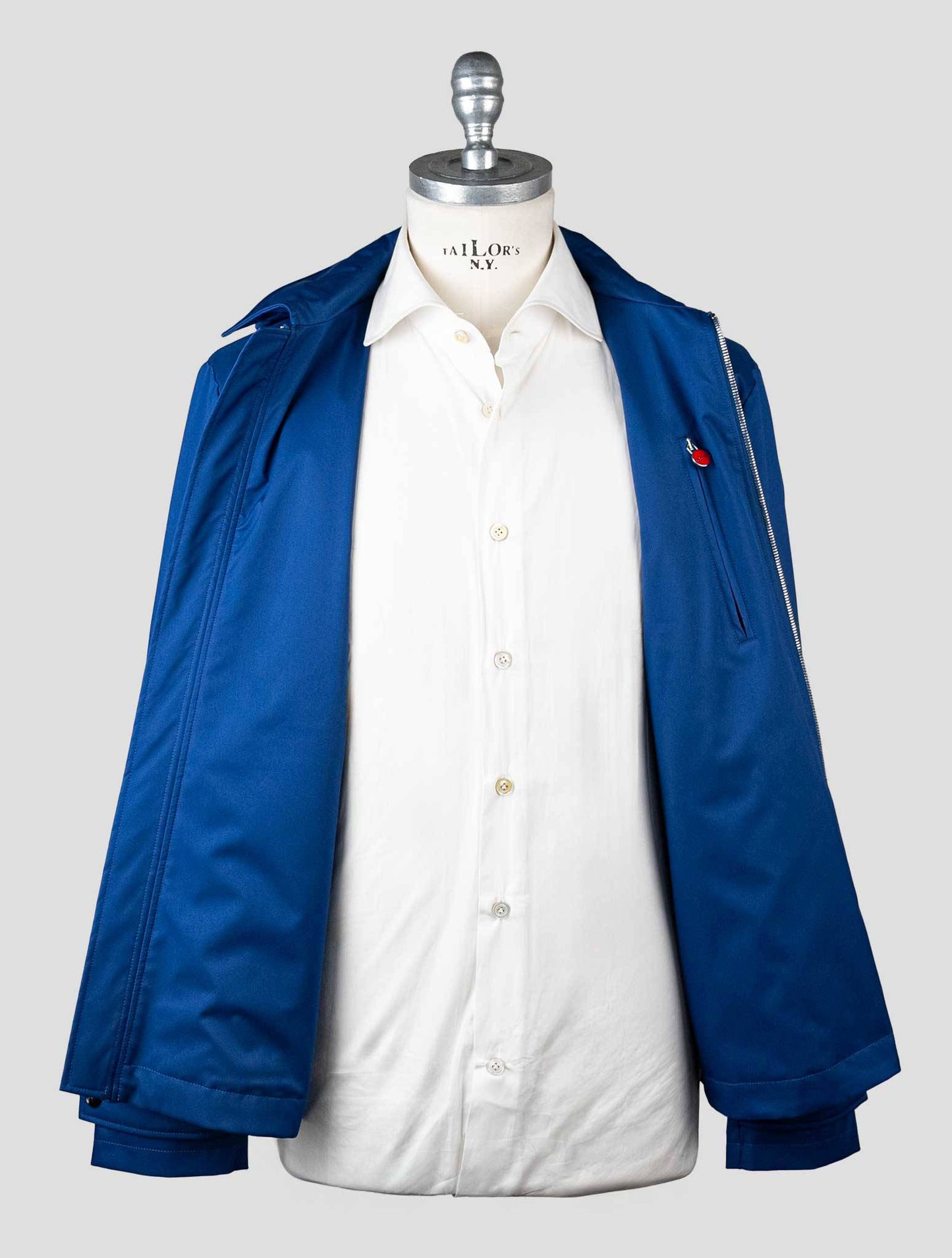 Kiton Blue Pl Parka Coat