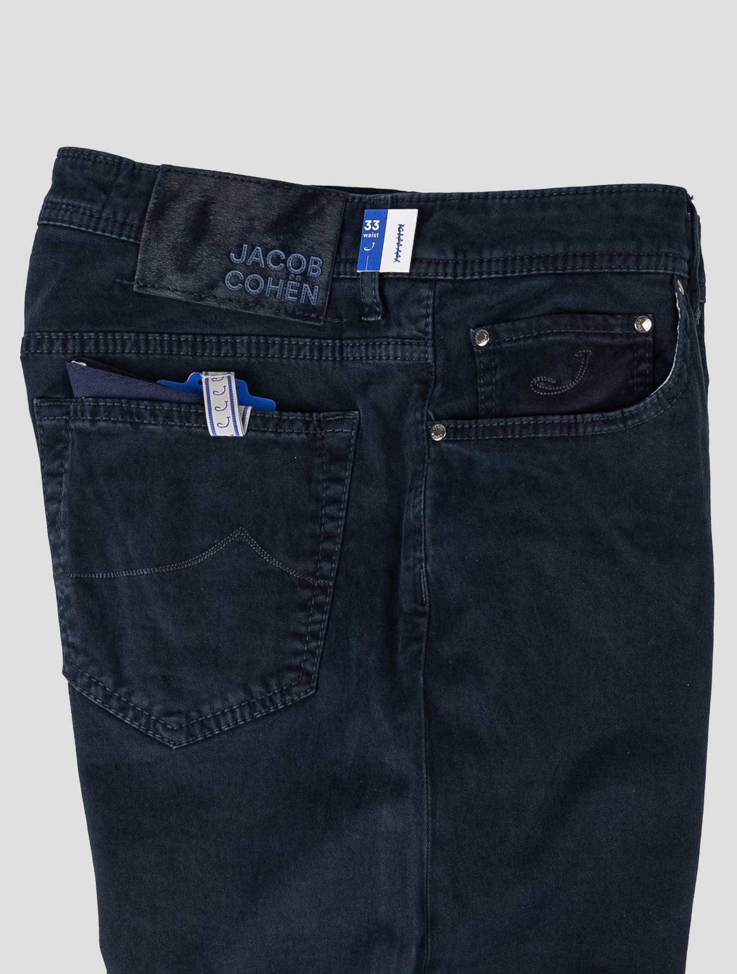 Jacob Cohen Blue Cotton Ea Jeans