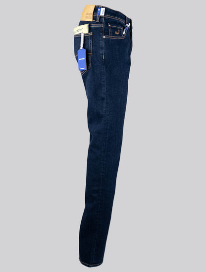 Jacob Cohen Blå Cotton Ea Jeans