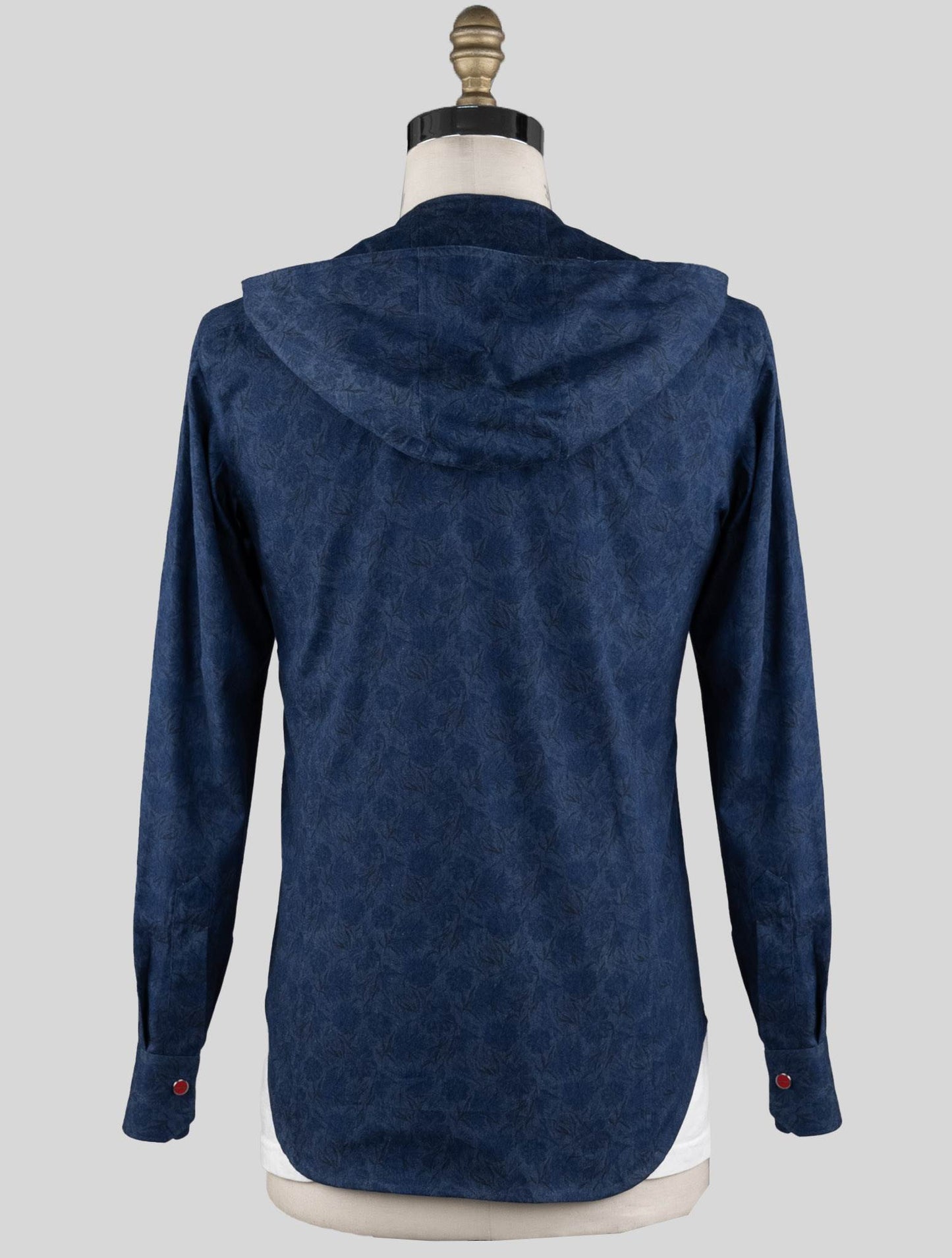 Kiton Camiseta Algodón Azul Mariano