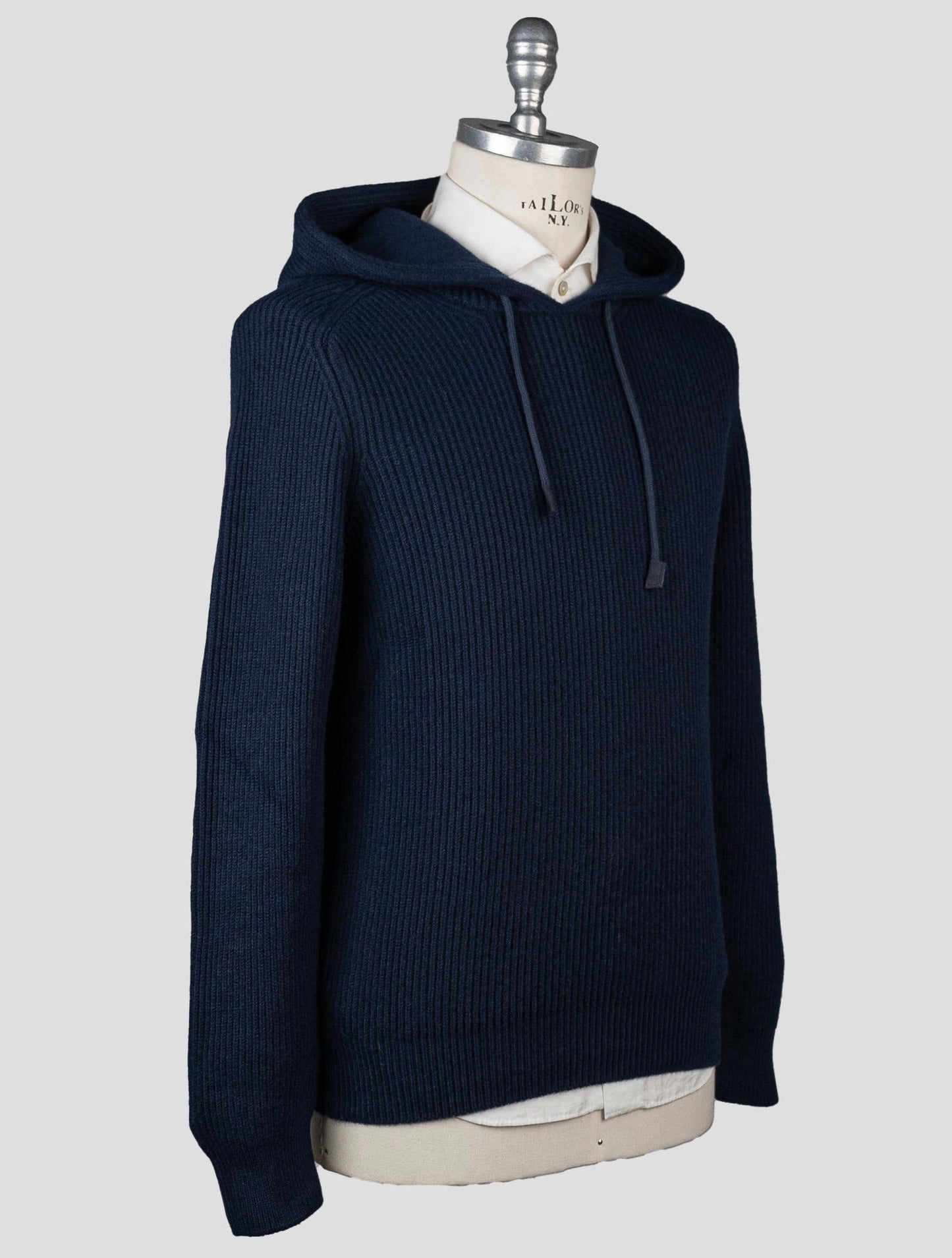 Gran Sasso Blue Cashmere Sweater